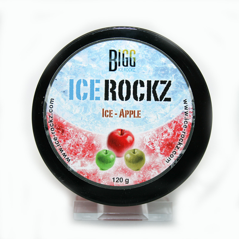 BIGG Ice Rockz Dampfsteine Ice-Apple 120g, ohne Nikotin