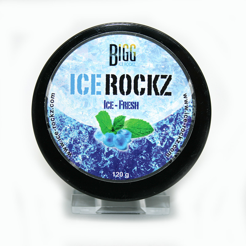 BIGG Ice Rockz Dampfsteine Ice-Fresh 120g, ohne Nikotin