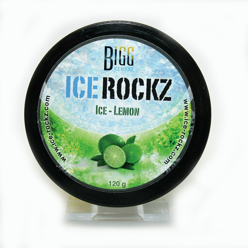 BIGG Ice Rockz Dampfsteine Ice-Lemon 120g, ohne Nikotin