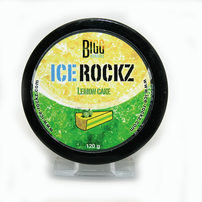 BIGG Ice Rockz Dampfsteine Lemon Cake 120g, ohne Nikotin