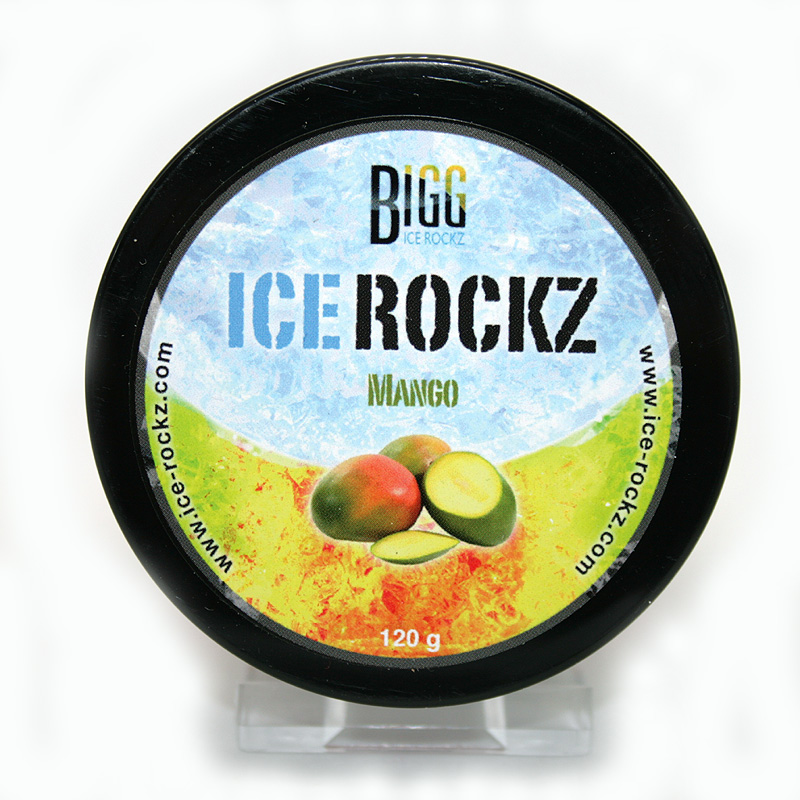 BIGG Ice Rockz Dampfsteine Mango 120g, ohne Nikotin