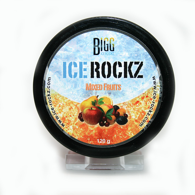 BIGG Ice Rockz Dampfsteine Mixed Fruits 120g, ohne Nikotin
