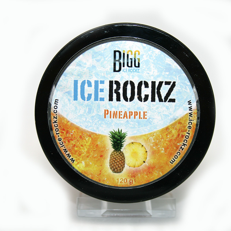 BIGG Ice Rockz Dampfsteine Pineapple 120g, ohne Nikotin