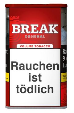 Break Tabak Rot L 65g Dose Volumentabak