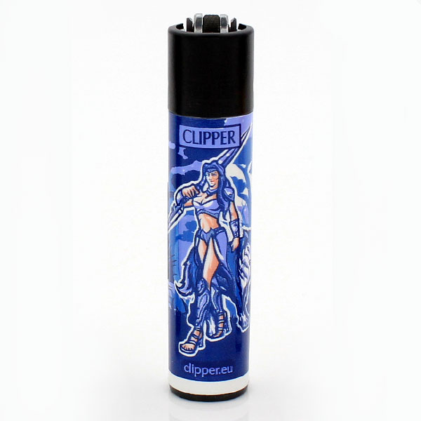 Clipper Feuerzeug Amazonen 3v4