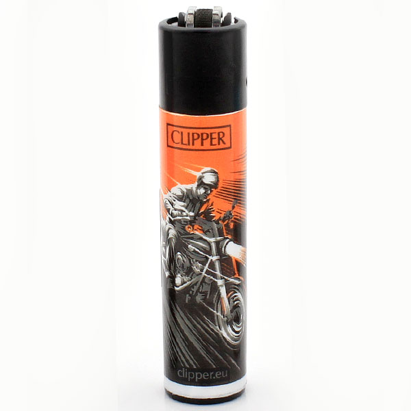 Clipper Feuerzeug Biker 3v4