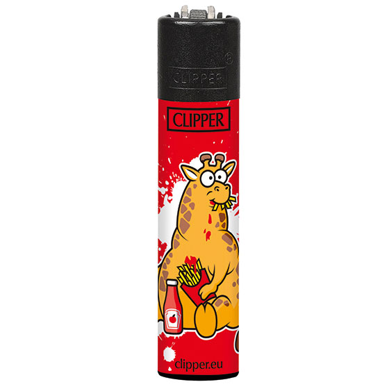 Clipper Feuerzeug Fat Animals Giraffe