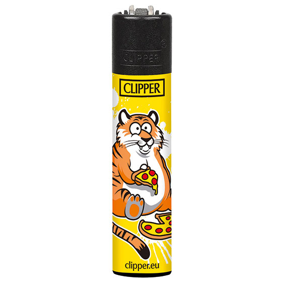 Clipper Feuerzeug Fat Animals Tiger