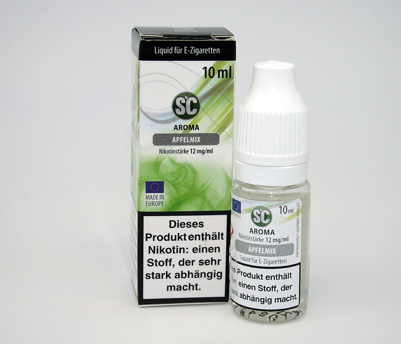 E-Liquid SC Aroma Apfelmix 12mg Nikotin