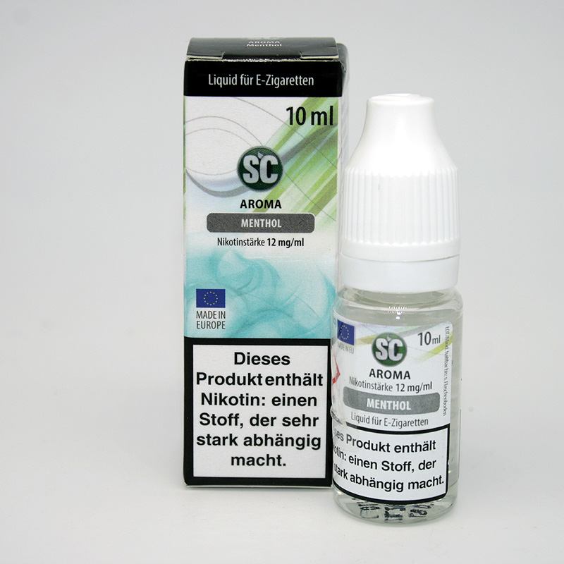 E-Liquid SC Aroma Menthol 12mg Nikotin