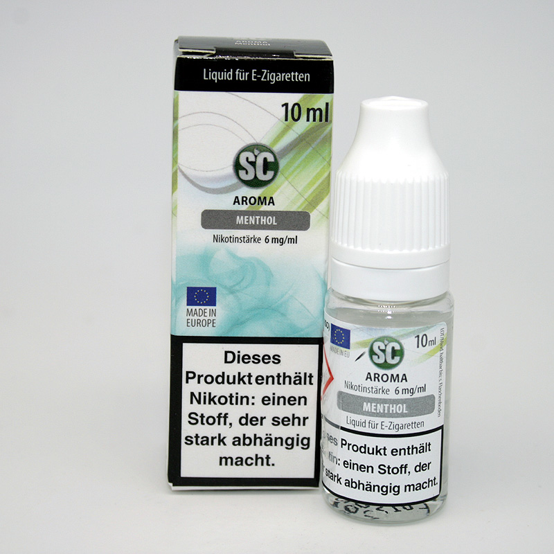 E-Liquid SC Aroma Menthol 6mg Nikotin
