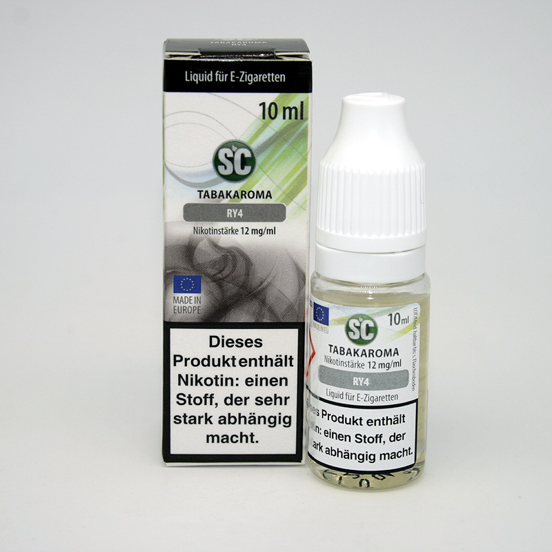 E-Liquid SC Aroma RY4 12mg Nikotin