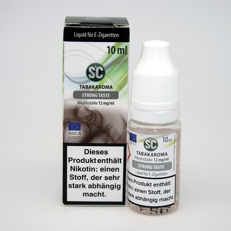 E-Liquid SC Aroma Strong Taste 12mg Nikotin