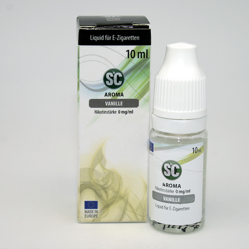 E-Liquid SC Aroma Vanille 0mg Nikotin