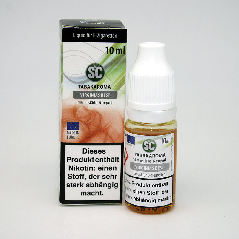 E-Liquid SC Aroma Virginias Best 6mg Nikotin