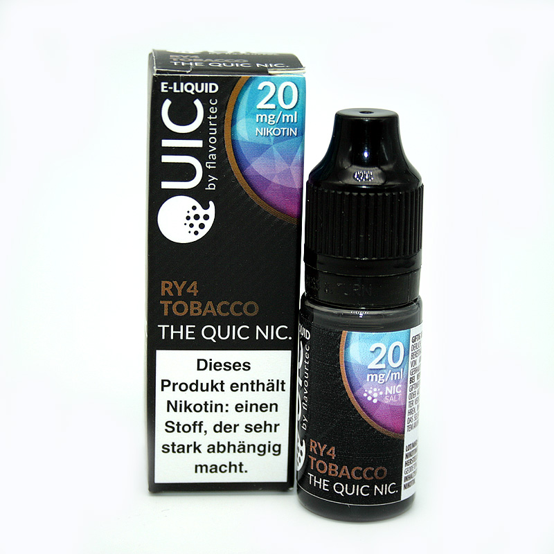 eLiquid Quic Nic Salt RY4 Tobacco 20mg Nikotin