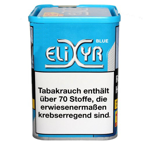 Elixyr Tabak Blau 115g Dose Zigarettentabak 