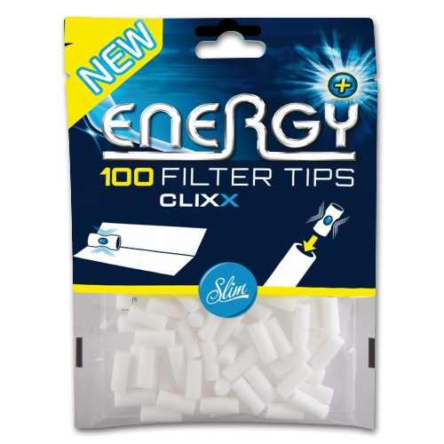 Energy+ (Elixyr) Clixx Filter Tips für Zigaretten
