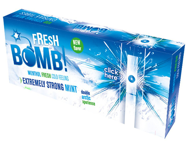Fresh Bomb Zigarettenhülsen Arctic Extremely Strong Mint 100 Stück