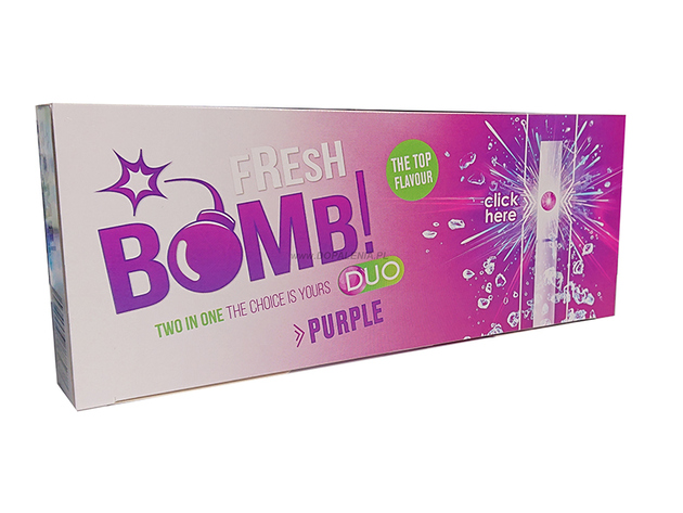 Fresh Bomb Zigarettenhülsen Purple 100 Stück