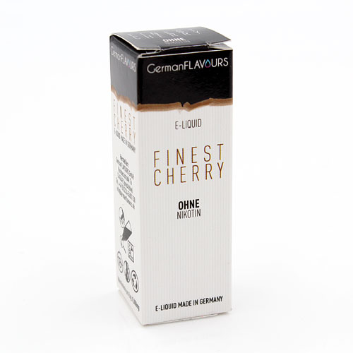 GF Finest Cherry e-Liquid 0 mg Nikotin