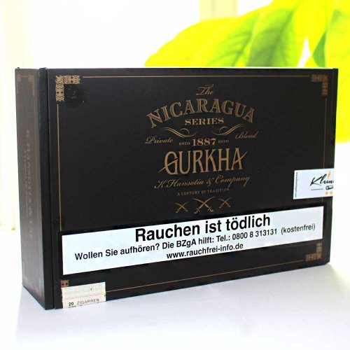 Gurkha Nicaragua Robusto Zigarren 20 Stück