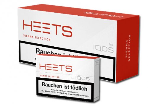 Heets Sienna Selection Red Tobacco Sticks für IQOS 1 x 20 Stück