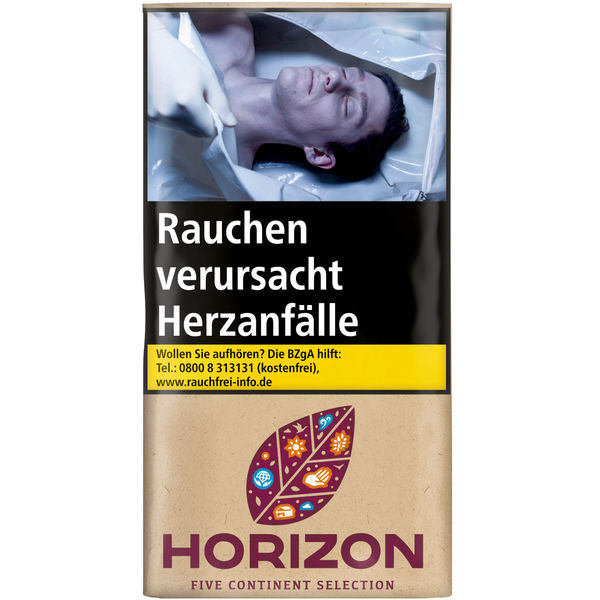 Horizon Tabak ohne Zusatzstoffe 30g Päckchen Zigarettentabak