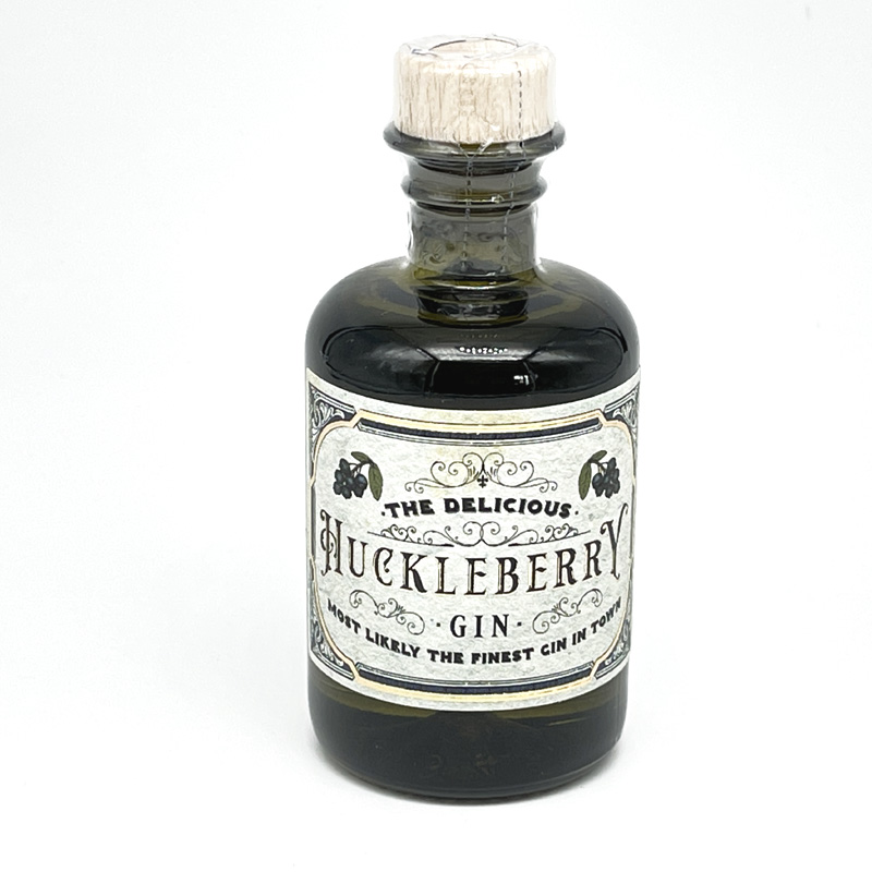 Huckleberry Gin The Delicious 44%Vo. 4cl