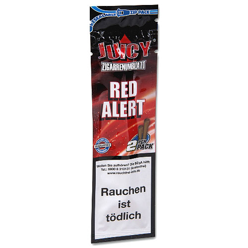 Juicy Zigarrenumblatt Red Alert