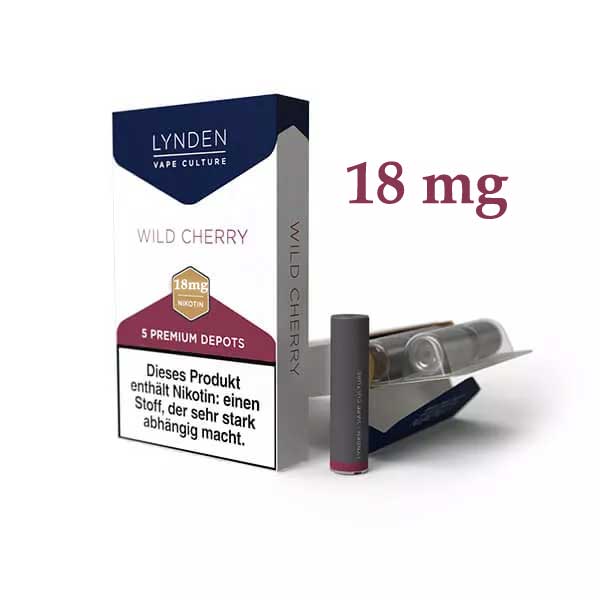 LYNDEN Depots Wild Cherry Stark 18 mg Nikotin