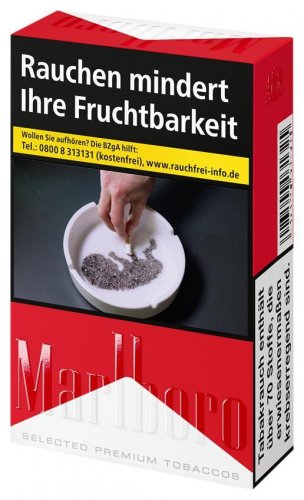 Einzelpackung Marlboro Red Filter Zigaretten (1x20)
