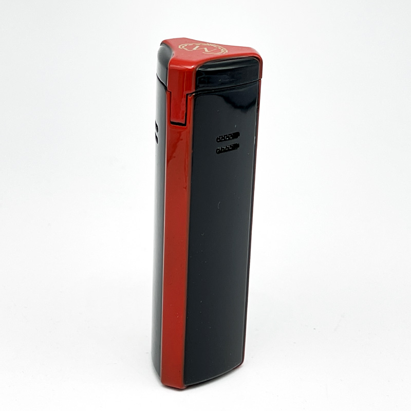 Myon Zigarrenfeuerzeug Jetflame, 3-flammig, Racing rot