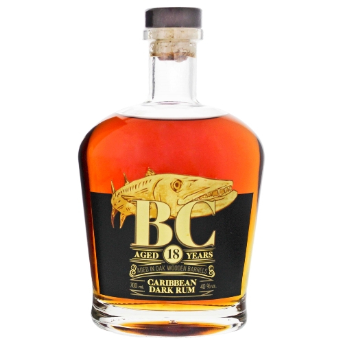 Rum BC Caribbean Dark 18 Jahre 40% Vol.