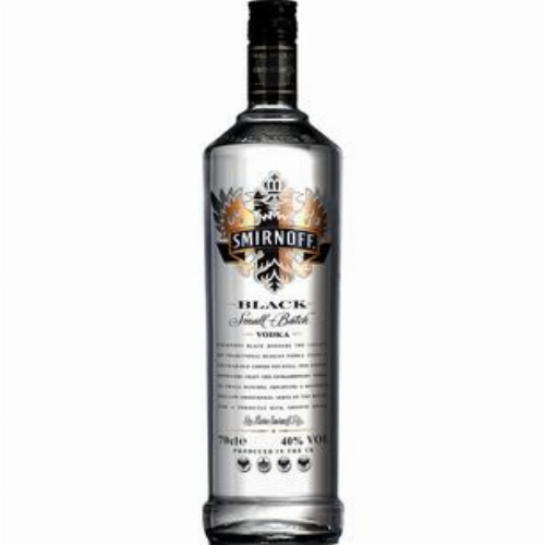 Smirnoff Vodka Black Label 40% Vol. Port Still No. 55