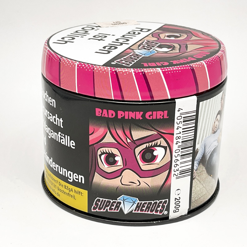 Super Heroes Bad Pink Girl 200g Shisha Tabak