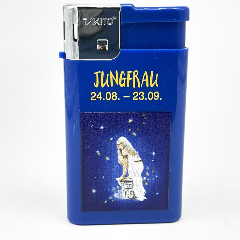 Takito Elektrofeuerzeug Serie Sternzeichen Motiv Jungfrau