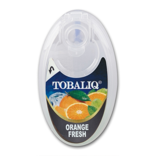 Tobaliq Orange Fresh Aromakapseln 1x100 Stück mit Stick