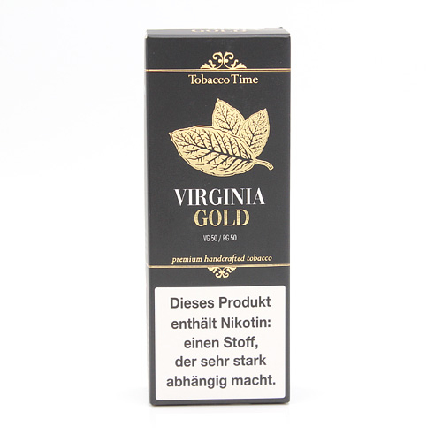 Tobacco Time Virginia Gold 3mg/ml Liquid 50 PG / 50 VG