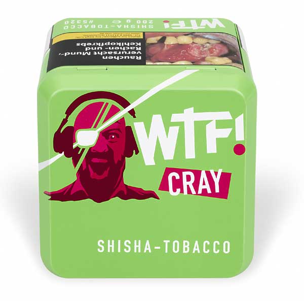 WTF! Shisha Tobacco CRAY Apfel