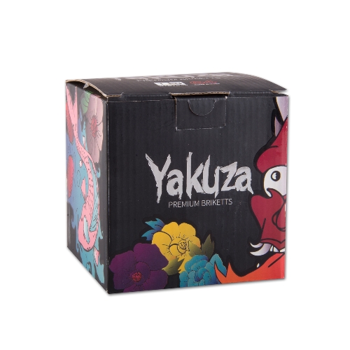 Yakuza Premium Briketts 1kg mit 64 Stück Kohle
