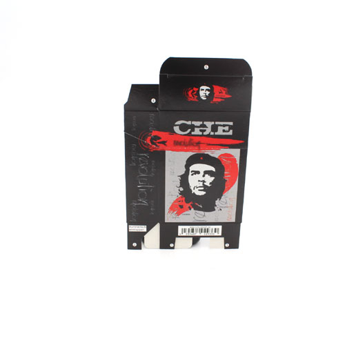 Zigaretten-Faltschachtel Che Revolution schwarz Motiv 25er