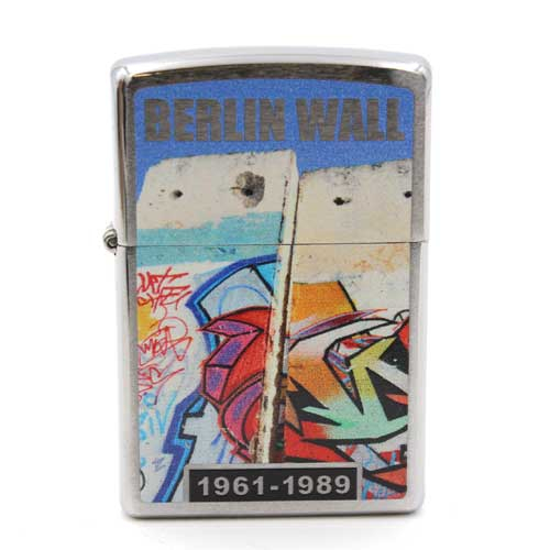 Zippo Feuerzeug Berlin Wall Bunt