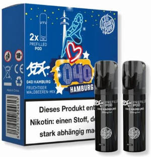187 Strassenbande 040 Hamburg Prefilled Pod 2x2ml 20mg