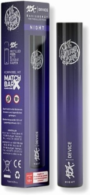 187 Strassenbande Akkuträger Night E-Zigarette