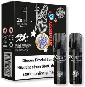 187 Strassenbande I Love Hamburg Prefilled Pod 2x2ml 20mg