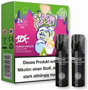 187 Strassenbande I Scream Pistacio Prefilled Pod 2x2ml 20mg