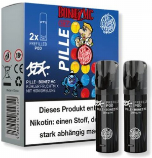 187 Strassenbande Pille Bonez MC Prefilled Pod 2x2ml 20mg