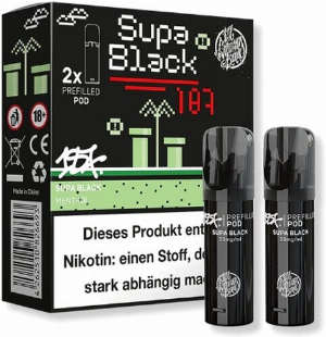 187 Strassenbande Supa Black Prefilled Pod 2x2ml 20mg