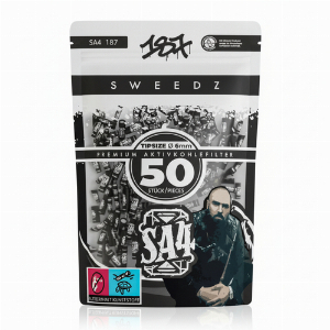 187 SWEEDZ SA4 Aktivkohlefilter Ø 6mm 50 Stk.
